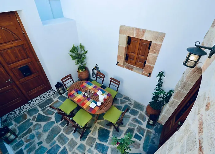 Villa Patitiri Traditional House With Hot Tub Archangelos (Rhodes)